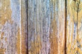 Texture of old wood as a natural material and the basis of the background. Royalty Free Stock Photo