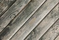 Texture of old wood with cracked paint of dark green color Royalty Free Stock Photo