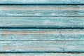 Texture old wooden blue background, a lot of boards. Background of the tree, planks green color paint old, free without Royalty Free Stock Photo