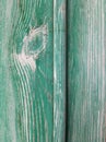 Texture of old wooden painted in green, retro background aged wood surface Royalty Free Stock Photo