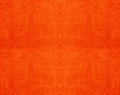 Texture of a orange cotton towel