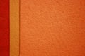 Texture of orange felt fabric. Grunge background Royalty Free Stock Photo