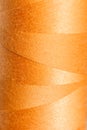 Texture of orange thread Royalty Free Stock Photo