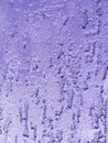 The texture of the part of the old wall with rough plaster purple Royalty Free Stock Photo