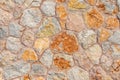 Texture pattern background colorful exterior naural stone wall