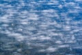 Texture pattern background white Winter, river ice air bubbles stagnant. drawing on ice frost formed. Severe cold frozen water. a Royalty Free Stock Photo