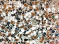 The surface of terrazzo.abstract background Royalty Free Stock Photo