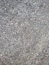 the texture and pattern of gravel or small cobblestone roads Royalty Free Stock Photo