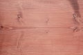 Texture pattern of wide wood batten with cherry wood stain Royalty Free Stock Photo