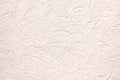 Texture photo of rough plaster wall with circular dabs in pink s Royalty Free Stock Photo