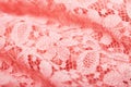 Texture of pink lace Royalty Free Stock Photo