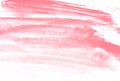 Textúra z ružový akvarel maľovať na bielom 