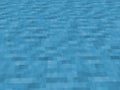 Texture of pixelated flowing water