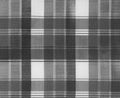 Texture of plaid fabric