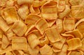 Texture of potato chips closeup Royalty Free Stock Photo