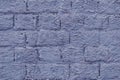 Texture of purple painted brick wall. Violet brick wall texture grunge background. Old cement painted wall background. Royalty Free Stock Photo