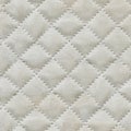 Texture quilted white suede leather. High resolution texture. Background