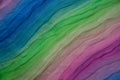 Texture of rainbow silk Royalty Free Stock Photo
