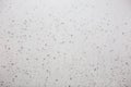 Texture of raindrops on wet glass Royalty Free Stock Photo