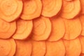 Texture of raw carrots closeup Royalty Free Stock Photo