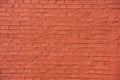 Surface of red brick wall Royalty Free Stock Photo