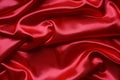 Texture of Red fabric cloth pattern and shadow for background Royalty Free Stock Photo