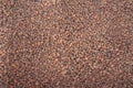 A texture of a red haydite. An expanded clay is a lightweight porous building material. Royalty Free Stock Photo