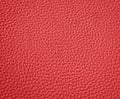 Texture of red leather