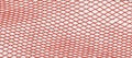 Texture - red plastic mesh for packaging, transportation and sale of vegetables. Royalty Free Stock Photo