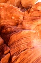 Red rock texture of Zion National Park Royalty Free Stock Photo
