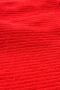 texture of red wool knitted yarn, woolen fabric background Royalty Free Stock Photo