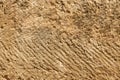 The texture of the rock processed with a tools. Royalty Free Stock Photo