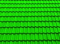 Texture roof shade green