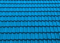 Texture roof shade blue