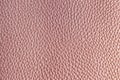 Texture of rose gold leathe