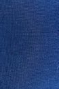 The texture of the roughly woven fabric of blue color for background