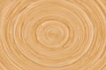 Texture of a round ornament on a wooden board, rotation background with a wood pattern Royalty Free Stock Photo