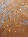 texture of ruined copper surface Royalty Free Stock Photo