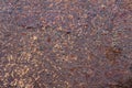 Texture of rust on old grunge metal background Royalty Free Stock Photo