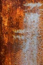 Texture of rusty iron. aged rusty iron texture like a good grunge background. Old rusty metal plate for background. Rusty metal Royalty Free Stock Photo