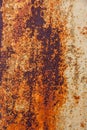 Texture of rusty iron. aged rusty iron texture like a good grunge background. Old rusty metal plate for background. Rusty metal Royalty Free Stock Photo