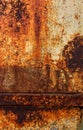 Texture of rusty iron. aged rusty iron texture like a good grunge background. Old rusty metal plate for background. Rusty metal Royalty Free Stock Photo