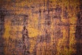 Texture of rusty metal from an abandoned factory. Russia Moscow Royalty Free Stock Photo