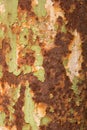 Texture of rusty steel plate Royalty Free Stock Photo