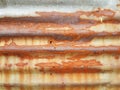 Texture of rusty zync on the erode galvanized iron