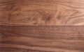Texture of sanded raw black walnut wood without finish Royalty Free Stock Photo