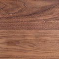 Texture of sanded raw black walnut wood without finish Royalty Free Stock Photo