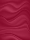 Texture of satin silk textile fabric in red color. Red wavy fabric. Abstract luxury background. Satin texture can be Royalty Free Stock Photo