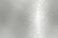 Texture of silver scratches metal plate, abstract background Royalty Free Stock Photo