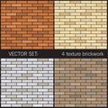 4 texture single brickwork Royalty Free Stock Photo